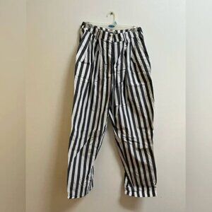 Urban Outfitters Striped Pintuck Pants US 6